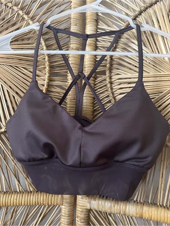 ALO Yoga Other - ALO Yoga Lush Chocolate Brown Strappy Sports Bra Bralette 🤎✨